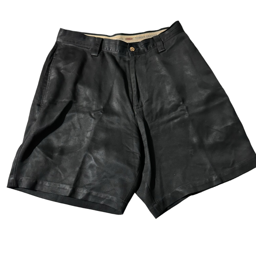 Tommy Bahama men's size 32 silk black shorts